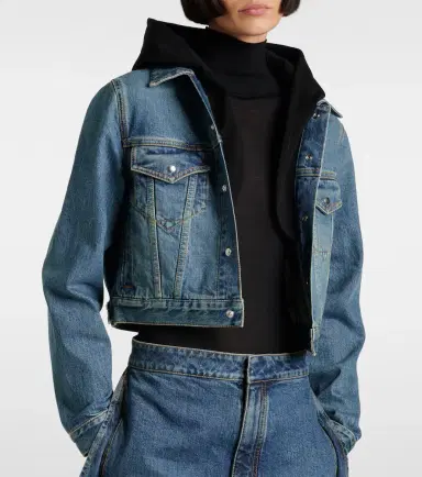 Alaïa Alaïa Denim jacket | Thumbnail 2 Alaïa Alaïa Denim jacket | Thumbnail 2