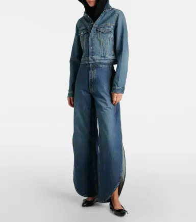 Alaïa Alaïa Denim jacket | Thumbnail 3 Alaïa Alaïa Denim jacket | Thumbnail 3
