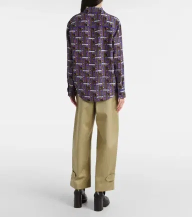 Burberry silk shirt | Thumbnail 6 Burberry silk shirt | Thumbnail 6
