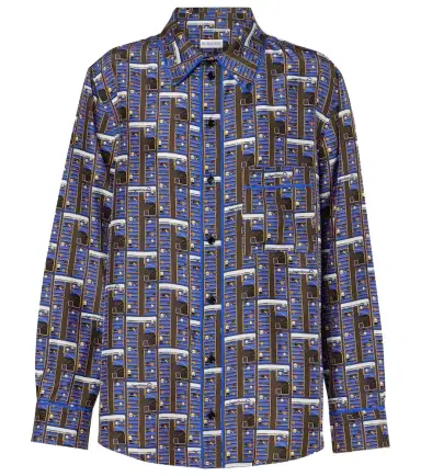Burberry silk shirt | Thumbnail 1 Burberry silk shirt | Thumbnail 1