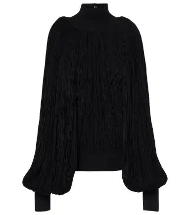 Alaïa Alaïa Fringed wool sweater | Thumbnail 1 Alaïa Alaïa Fringed wool sweater | Thumbnail 1