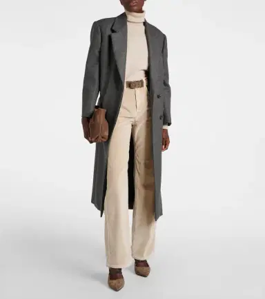 Brunello Cucinelli Dyed cotton wide-leg pants | Thumbnail 3 Brunello Cucinelli Dyed cotton wide-leg pants | Thumbnail 3