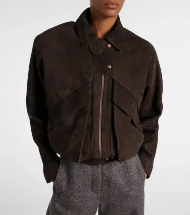 Magda Butrym Suede jacket | Thumbnail 5 Magda Butrym Suede jacket | Thumbnail 5