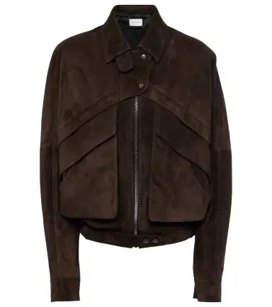 Magda Butrym Suede jacket | Thumbnail 1 Magda Butrym Suede jacket | Thumbnail 1
