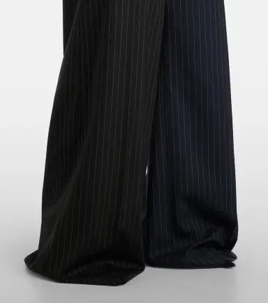 Vetements Pinstripe wool wide-leg pants | Thumbnail 3 Vetements Pinstripe wool wide-leg pants | Thumbnail 3