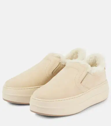 Hogan Skyscraper suede platform slip-on sneakers | Thumbnail 4 Hogan Skyscraper suede platform slip-on sneakers | Thumbnail 4