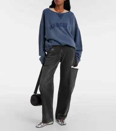Maison Margiela Cutout high-rise tapered jeans | Thumbnail 5 Maison Margiela Cutout high-rise tapered jeans | Thumbnail 5