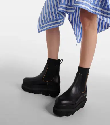 Sacai Leather Chelsea boots | Thumbnail 6 Sacai Leather Chelsea boots | Thumbnail 6