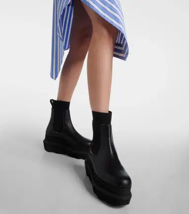 Sacai Leather Chelsea boots | Thumbnail 7 Sacai Leather Chelsea boots | Thumbnail 7