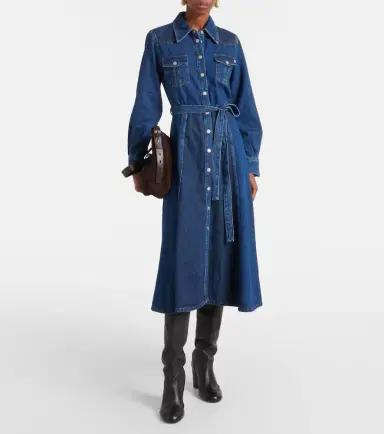 AG Jeans Marseille denim shirt dress | Thumbnail 5 AG Jeans Marseille denim shirt dress | Thumbnail 5
