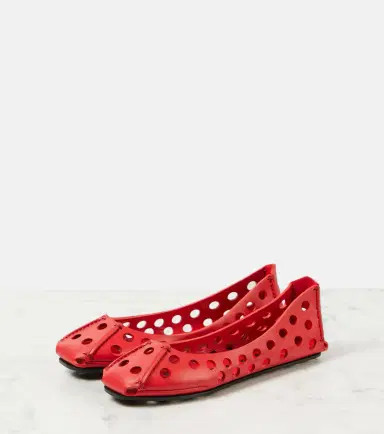 Alaïa Alaïa Leather ballet flats | Thumbnail 2 Alaïa Alaïa Leather ballet flats | Thumbnail 2