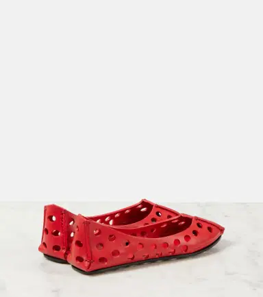 Alaïa Alaïa Leather ballet flats | Thumbnail 4 Alaïa Alaïa Leather ballet flats | Thumbnail 4