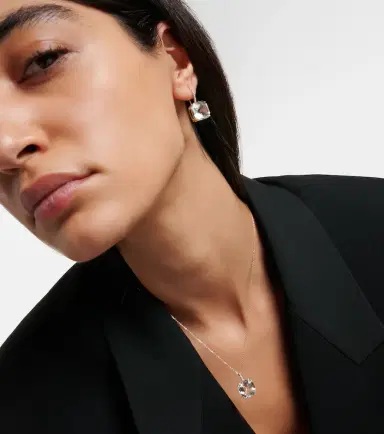 Mateo 14kt gold necklace with topaz and diamonds | Thumbnail 4 Mateo 14kt gold necklace with topaz and diamonds | Thumbnail 4