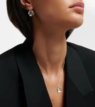Mateo 14kt gold necklace with topaz and diamonds | Thumbnail 5 Mateo 14kt gold necklace with topaz and diamonds | Thumbnail 5