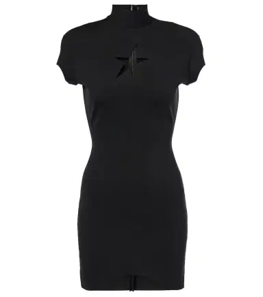 Mugler Black Star cutout minidress | Thumbnail 1 Mugler Black Star cutout minidress | Thumbnail 1