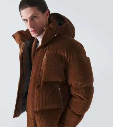 Zegna Cotton and cashmere corduroy down jacket | Thumbnail 5 Zegna Cotton and cashmere corduroy down jacket | Thumbnail 5