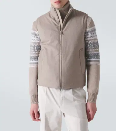 Zegna Cashmere down vest | Thumbnail 2 Zegna Cashmere down vest | Thumbnail 2
