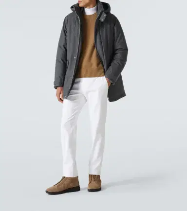 Zegna Comfort mid-rise cotton chinos | Thumbnail 5 Zegna Comfort mid-rise cotton chinos | Thumbnail 5