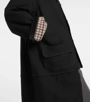 Maison Margiela Cotton and wool coat | Thumbnail 4 Maison Margiela Cotton and wool coat | Thumbnail 4