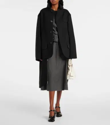 Maison Margiela Cotton and wool coat | Thumbnail 7 Maison Margiela Cotton and wool coat | Thumbnail 7