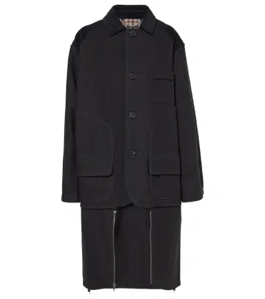 Maison Margiela Cotton and wool coat | Thumbnail 1 Maison Margiela Cotton and wool coat | Thumbnail 1