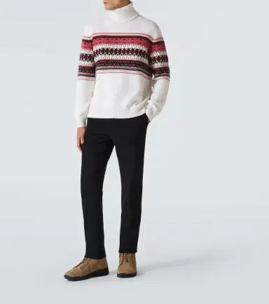 Zegna Winter mid-rise cotton chinos | Thumbnail 2 Zegna Winter mid-rise cotton chinos | Thumbnail 2