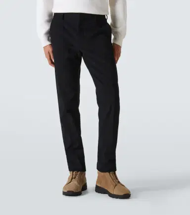 Zegna Winter mid-rise cotton chinos | Thumbnail 5 Zegna Winter mid-rise cotton chinos | Thumbnail 5