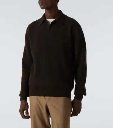 Zegna Cashmere polo sweater | Thumbnail 2 Zegna Cashmere polo sweater | Thumbnail 2