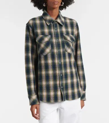 God’s True Cashmere Tartan cashmere shirt | Thumbnail 2 God’s True Cashmere Tartan cashmere shirt | Thumbnail 2