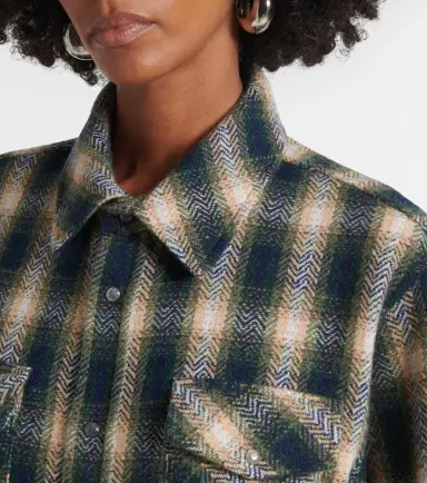 God’s True Cashmere Tartan cashmere shirt | Thumbnail 6 God’s True Cashmere Tartan cashmere shirt | Thumbnail 6