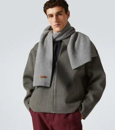 Zegna Ribbed-knit cashmere scarf | Thumbnail 3 Zegna Ribbed-knit cashmere scarf | Thumbnail 3