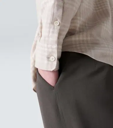 Zegna Checked cotton flannel shirt | Thumbnail 2 Zegna Checked cotton flannel shirt | Thumbnail 2