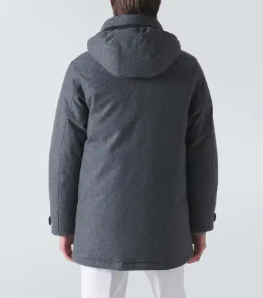 Zegna Wool down coat | Thumbnail 4 Zegna Wool down coat | Thumbnail 4