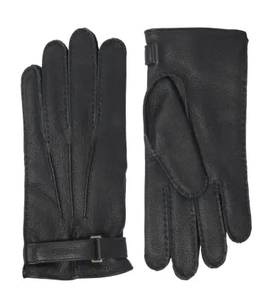 Zegna Embossed leather gloves | Thumbnail 1 Zegna Embossed leather gloves | Thumbnail 1