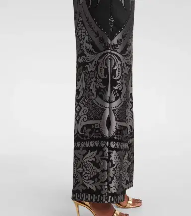 Etro Printed silk-blend wide-leg pants | Thumbnail 6 Etro Printed silk-blend wide-leg pants | Thumbnail 6