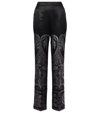 Etro Printed silk-blend wide-leg pants | Thumbnail 1 Etro Printed silk-blend wide-leg pants | Thumbnail 1