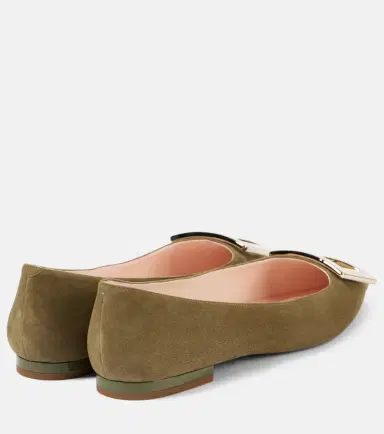 Roger Vivier Gommettine Ball suede ballet flats | Thumbnail 4 Roger Vivier Gommettine Ball suede ballet flats | Thumbnail 4