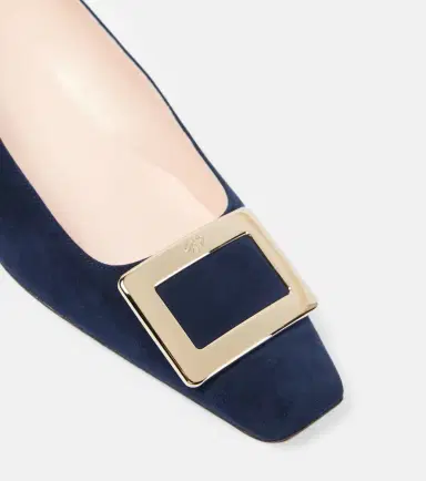 Roger Vivier Belle Vivier 25 suede pumps | Thumbnail 3 Roger Vivier Belle Vivier 25 suede pumps | Thumbnail 3