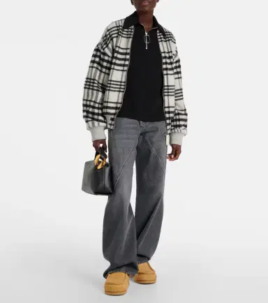 JW Anderson Shearling-lined suede mules | Thumbnail 5 JW Anderson Shearling-lined suede mules | Thumbnail 5