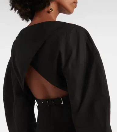 Jacquemus La Robe Chemise Casaco cotton minidress | Thumbnail 4 Jacquemus La Robe Chemise Casaco cotton minidress | Thumbnail 4