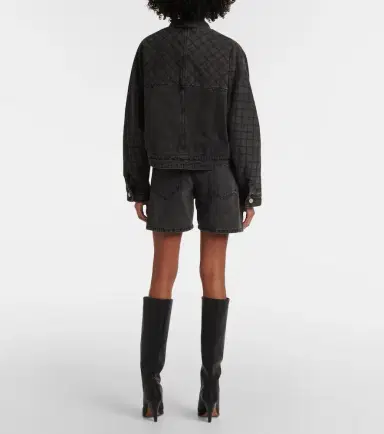 Isabel Marant Celiany quilted denim jacket | Thumbnail 2 Isabel Marant Celiany quilted denim jacket | Thumbnail 2