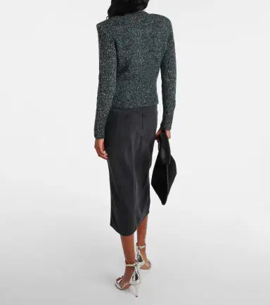 Isabel Marant Kalogb off-shoulder sweater | Thumbnail 3 Isabel Marant Kalogb off-shoulder sweater | Thumbnail 3