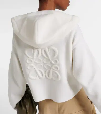 Loewe Anagram wool-blend zip-up hoodie | Thumbnail 2 Loewe Anagram wool-blend zip-up hoodie | Thumbnail 2