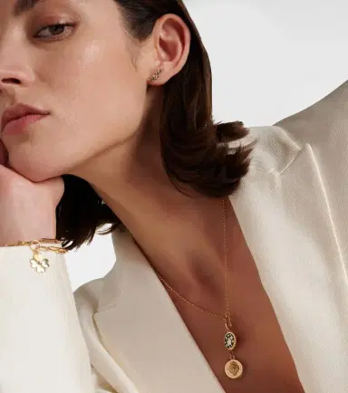Foundrae Strength Resilience 18kt gold chain necklace with diamonds | Thumbnail 3 Foundrae Strength Resilience 18kt gold chain necklace with diamonds | Thumbnail 3