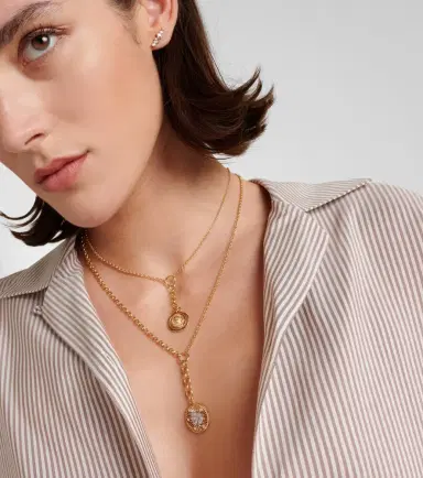 Foundrae Resilience Medium 18kt gold chain necklace with diamonds | Thumbnail 6 Foundrae Resilience Medium 18kt gold chain necklace with diamonds | Thumbnail 6