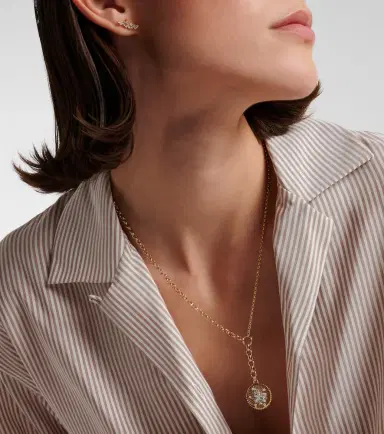 Foundrae Resilience Medium 18kt gold chain necklace with diamonds | Thumbnail 7 Foundrae Resilience Medium 18kt gold chain necklace with diamonds | Thumbnail 7