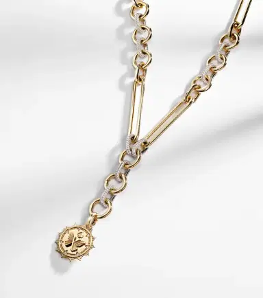 Foundrae 18kt gold chain necklace with diamonds | Thumbnail 7 Foundrae 18kt gold chain necklace with diamonds | Thumbnail 7