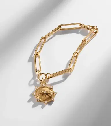 Foundrae Spark Love 18kt gold chain bracelet with diamonds | Thumbnail 4 Foundrae Spark Love 18kt gold chain bracelet with diamonds | Thumbnail 4