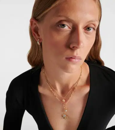 FoundRae Arrow 18kt gold chain necklace with diamonds | Thumbnail 4 FoundRae Arrow 18kt gold chain necklace with diamonds | Thumbnail 4