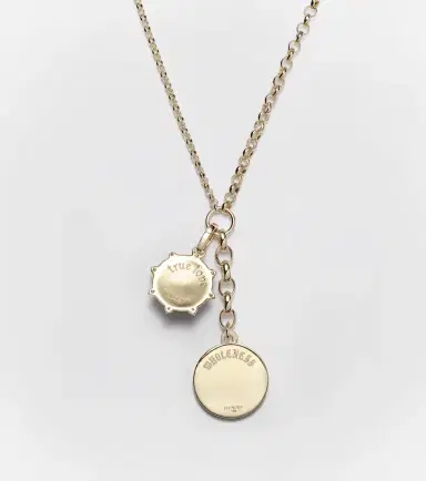 Foundrae Wholeness & True Love 18kt gold charm necklace with diamonds | Thumbnail 5 Foundrae Wholeness & True Love 18kt gold charm necklace with diamonds | Thumbnail 5